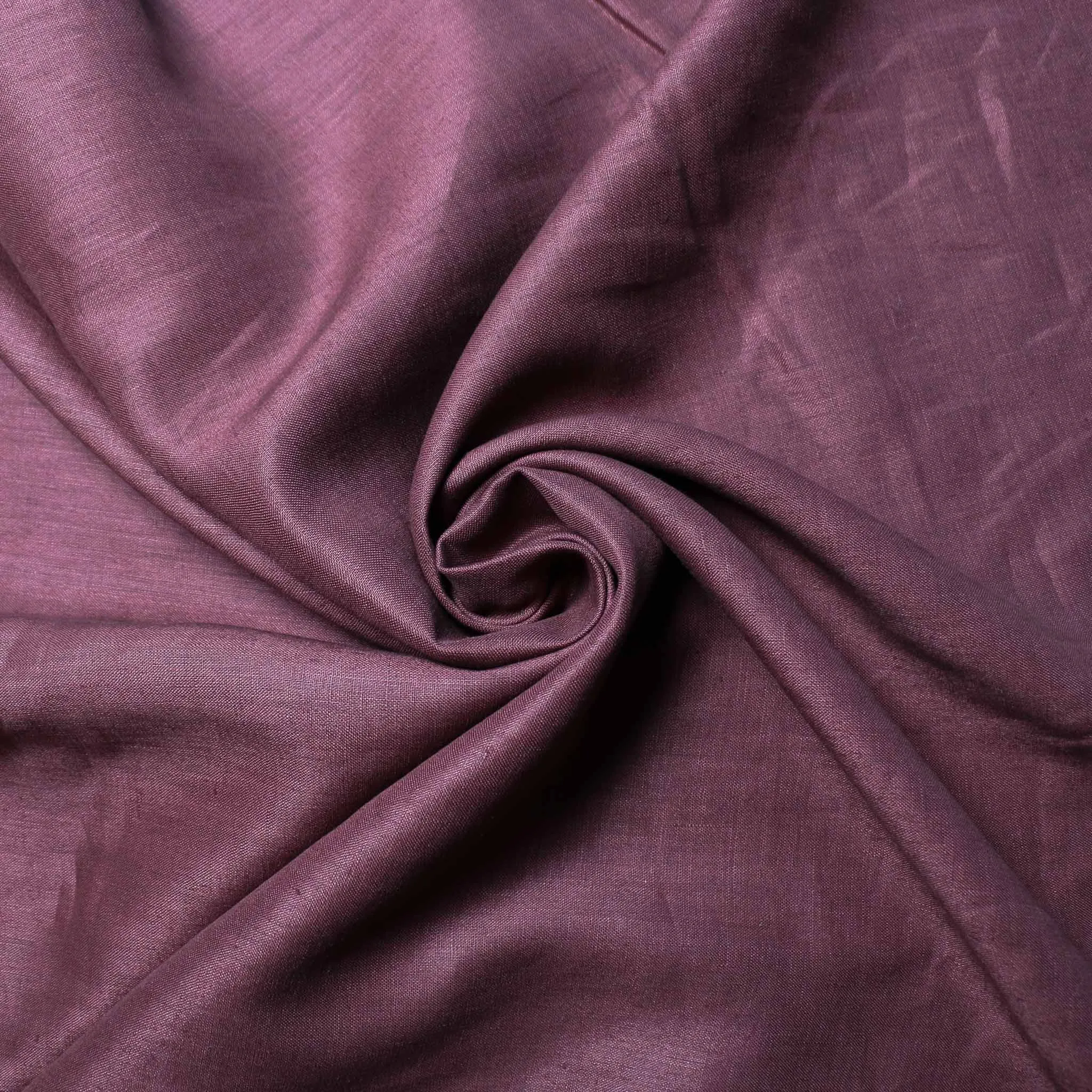 100% Linen fabric - Brown