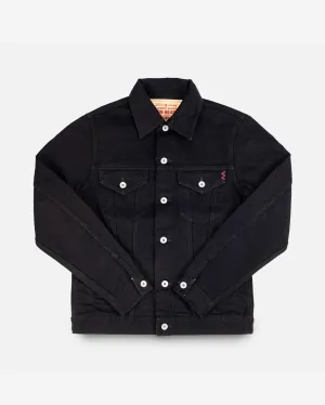 14oz Selvedge Denim Modified Type III Jacket -  Black/Black