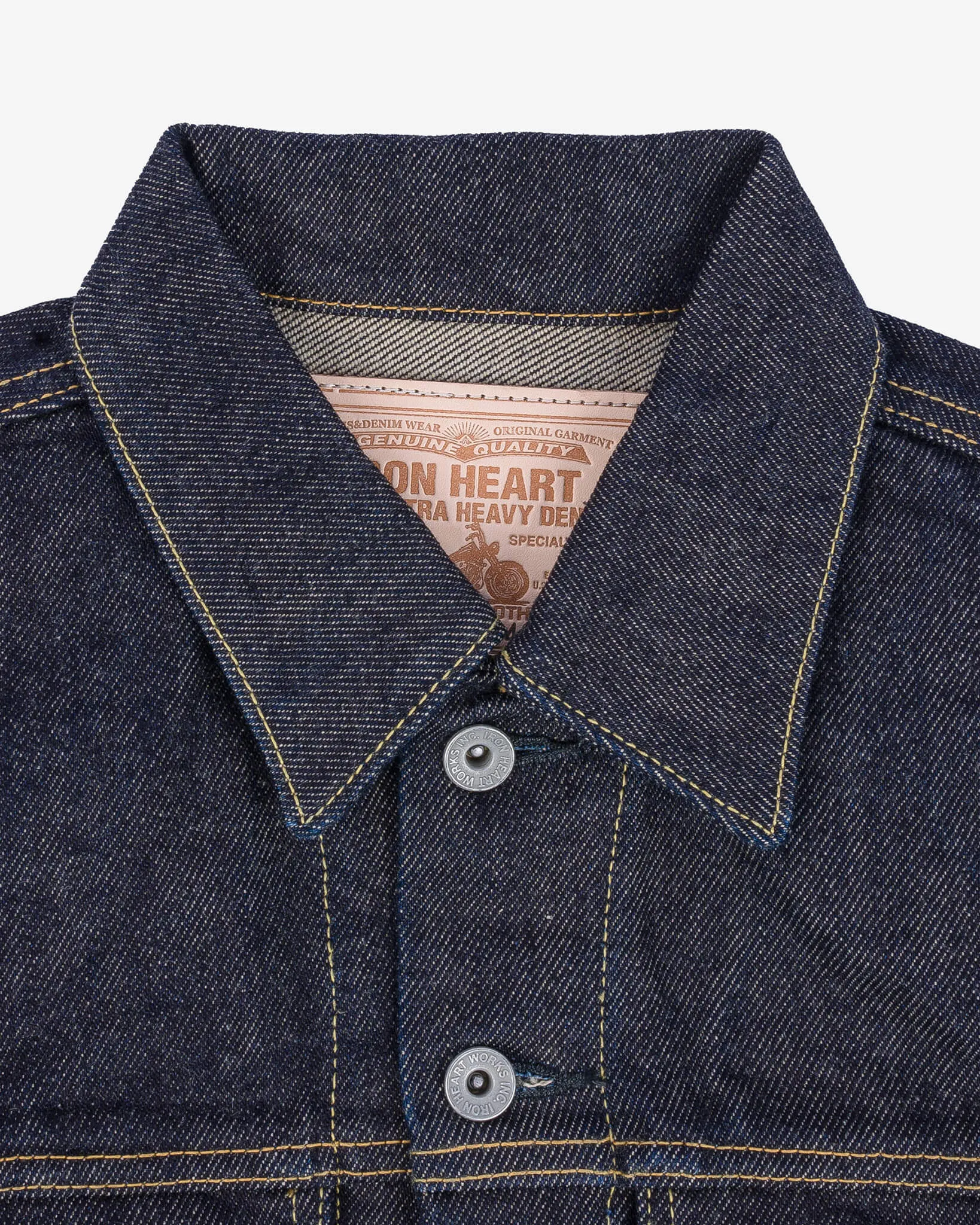 21oz Selvedge Denim Modified Type III Jacket - Indigo