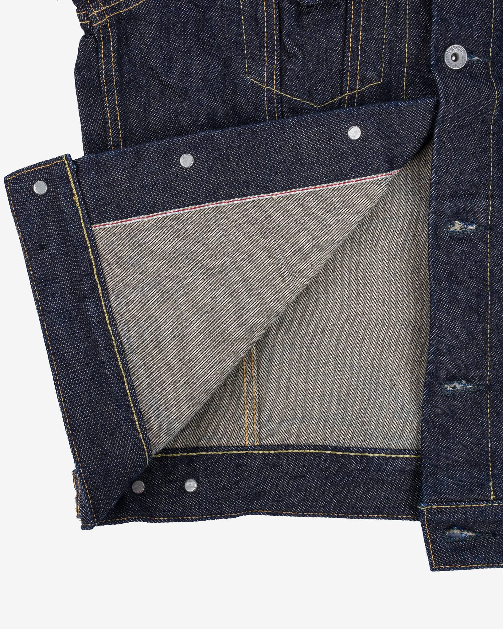 21oz Selvedge Denim Modified Type III Jacket - Indigo