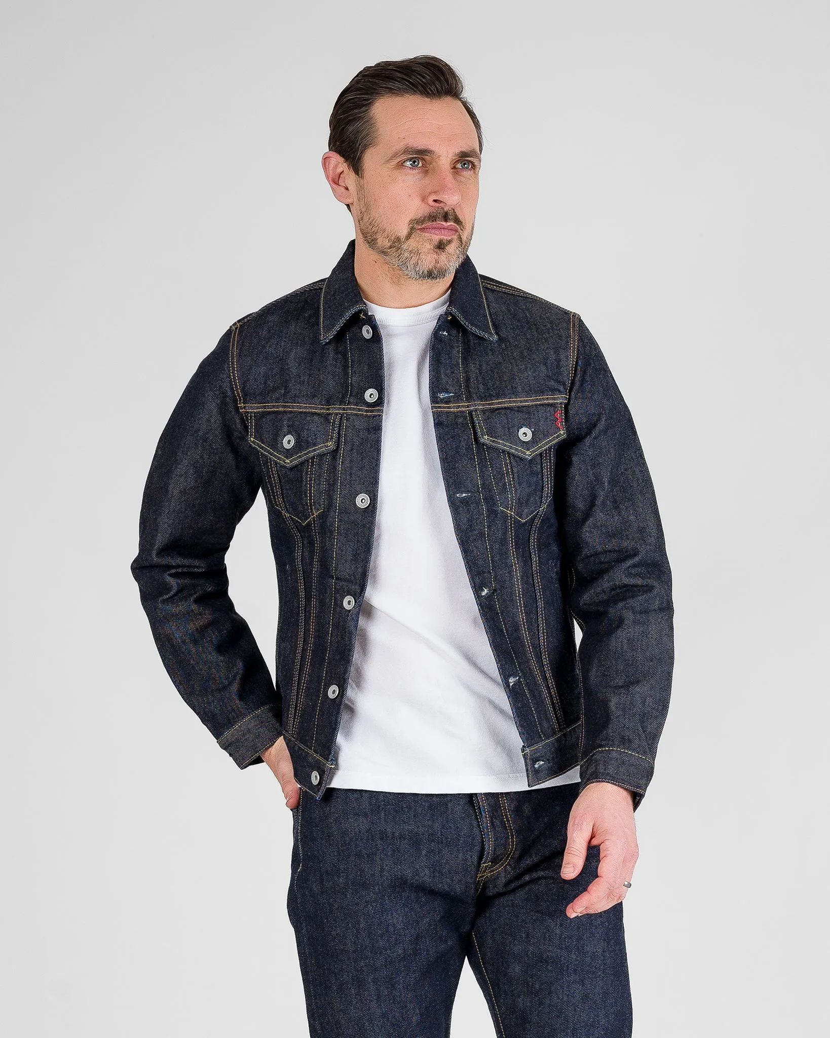 21oz Selvedge Denim Modified Type III Jacket - Indigo