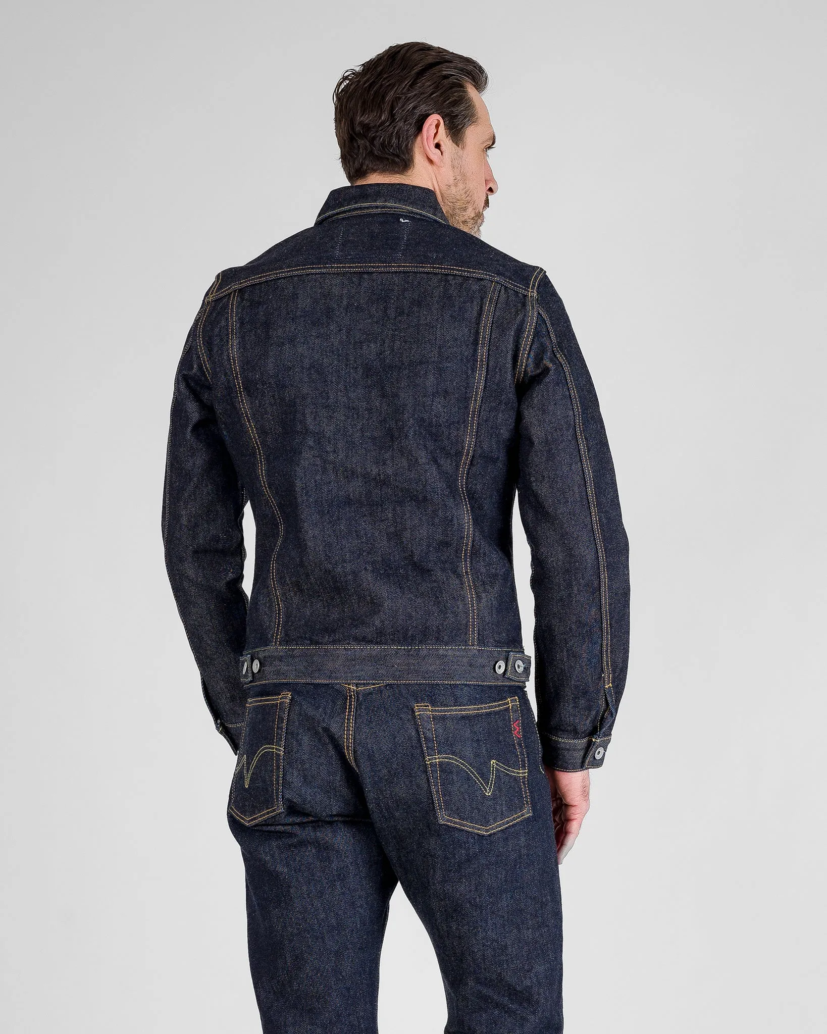 21oz Selvedge Denim Modified Type III Jacket - Indigo