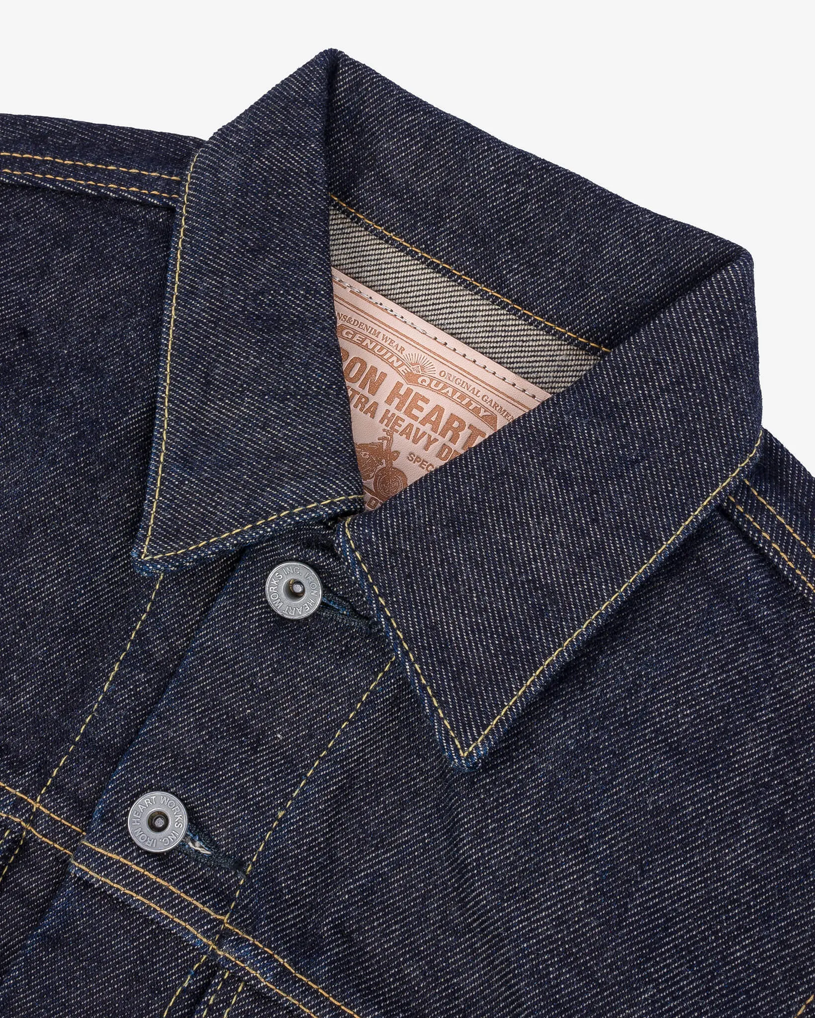 21oz Selvedge Denim Modified Type III Jacket - Indigo