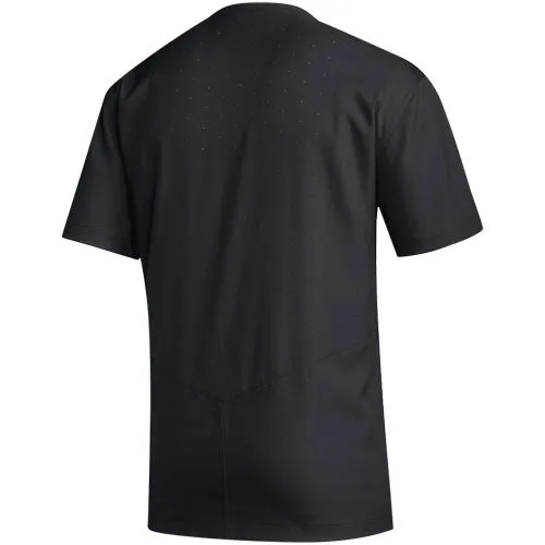 Adidas Icon Short Sleeve 1/4 Zip Men's Cage Jacket - Black