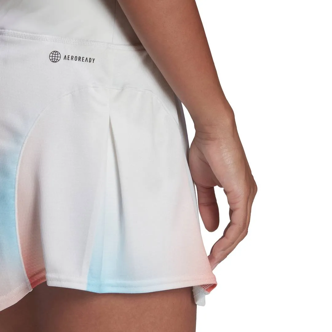adidas Women's Mel Match Skirt (White/Black/Red)