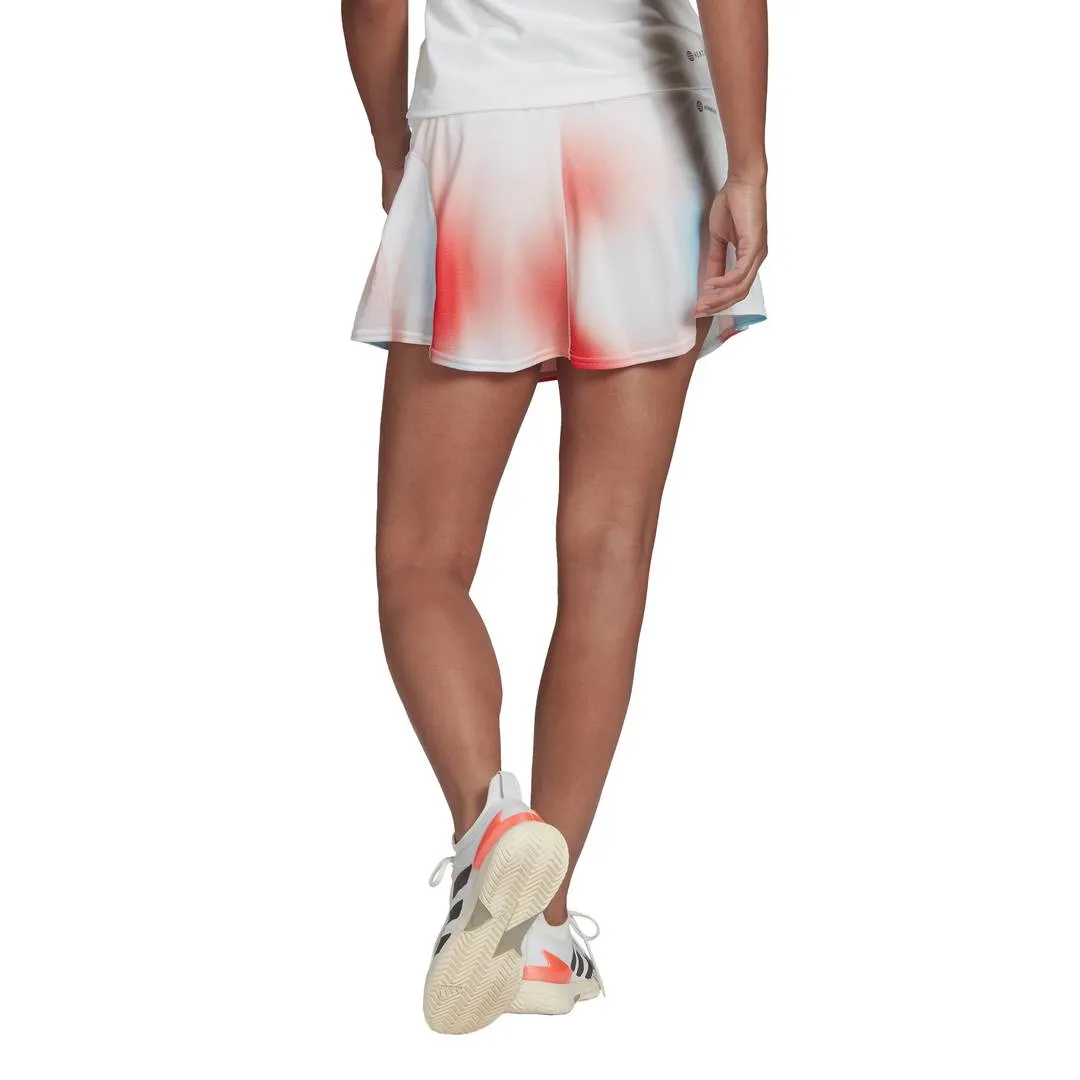 adidas Women's Mel Match Skirt (White/Black/Red)