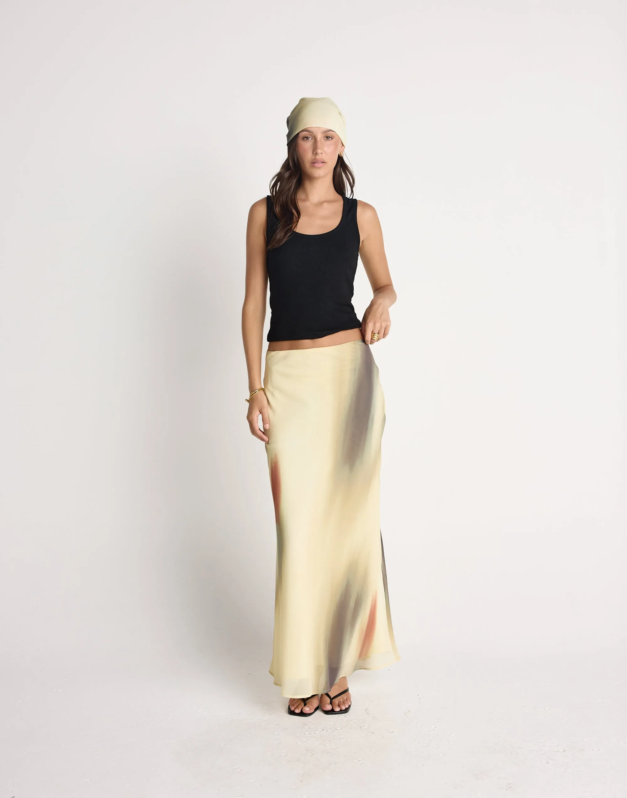 Adrina Maxi Skirt (Magnolia)
