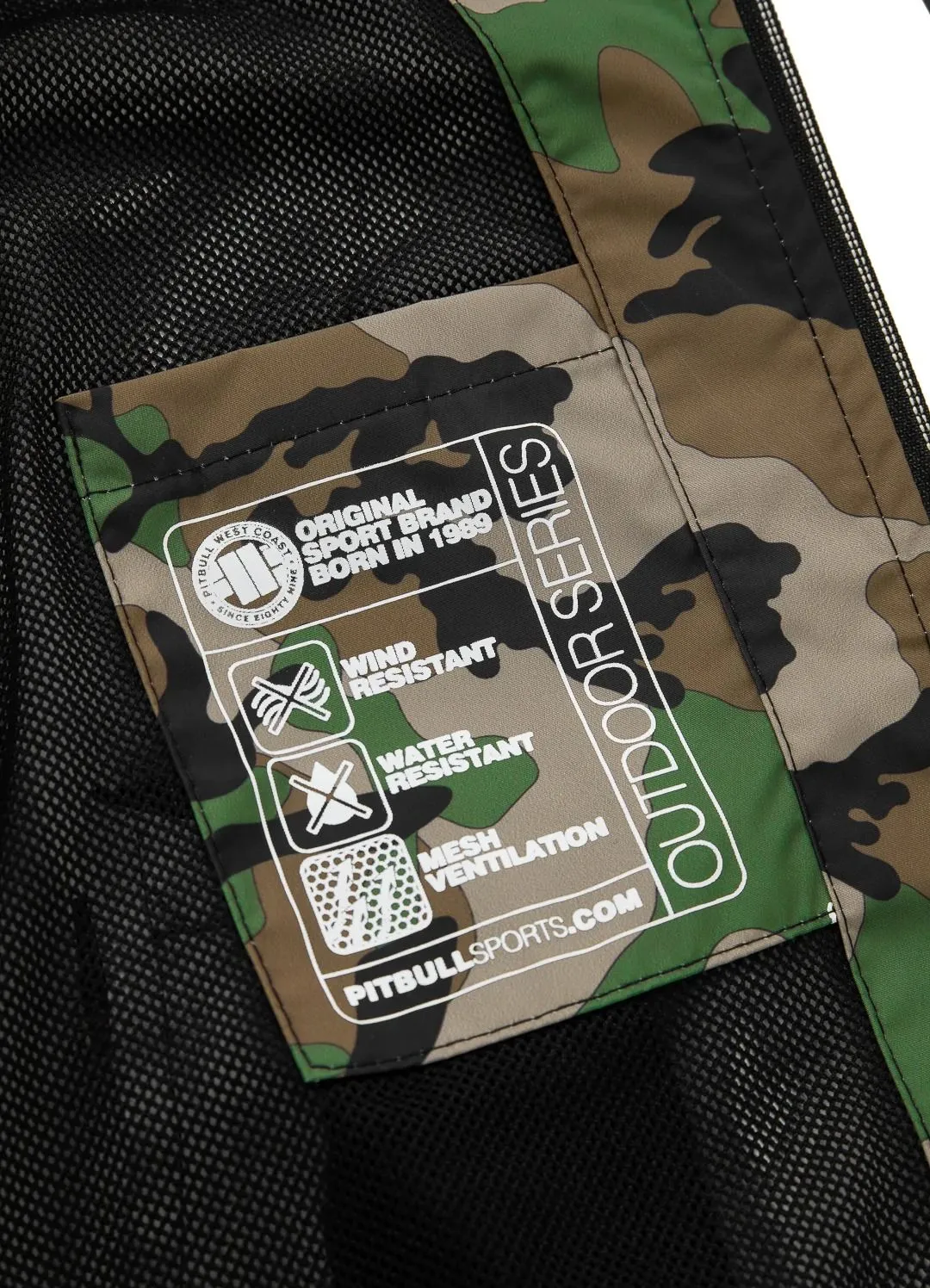 Athletic Sleeve Junior Hooded Jacket - Woodland Camo