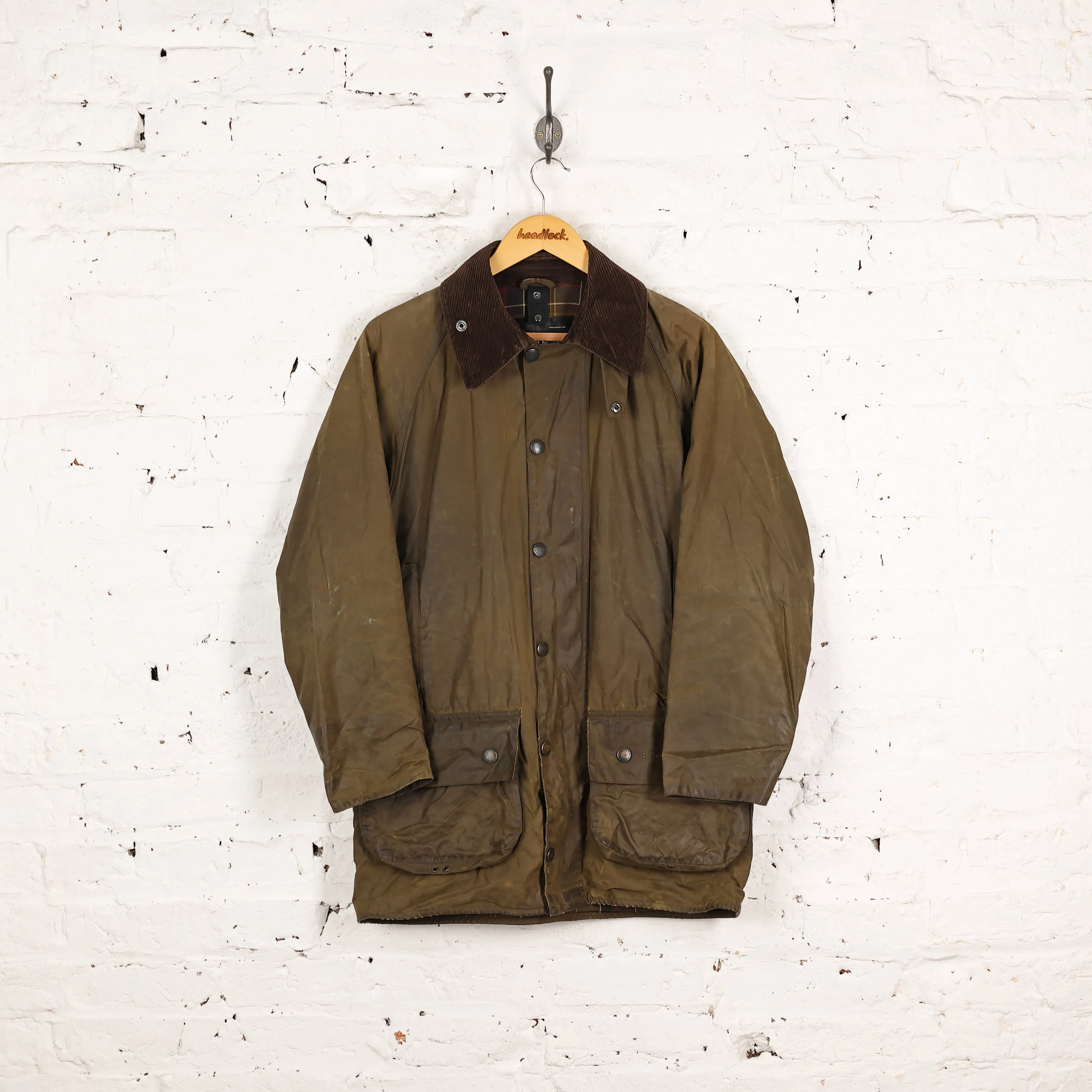 Barbour Classic Beaufort Wax Jacket - Green - L