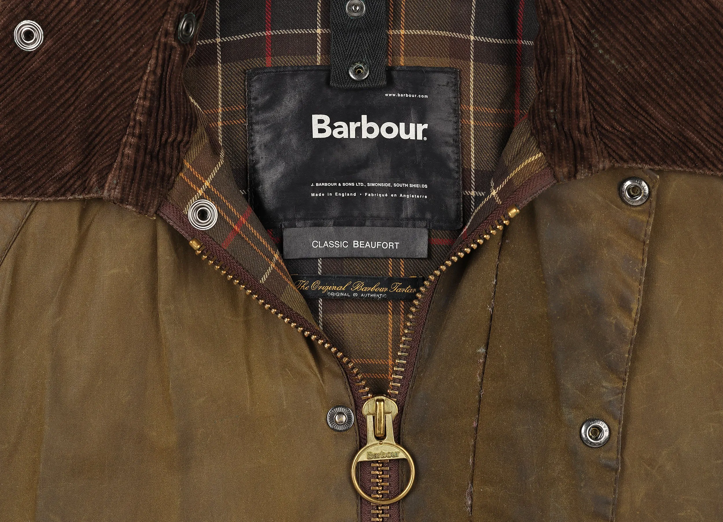 Barbour Classic Beaufort Wax Jacket - Green - L