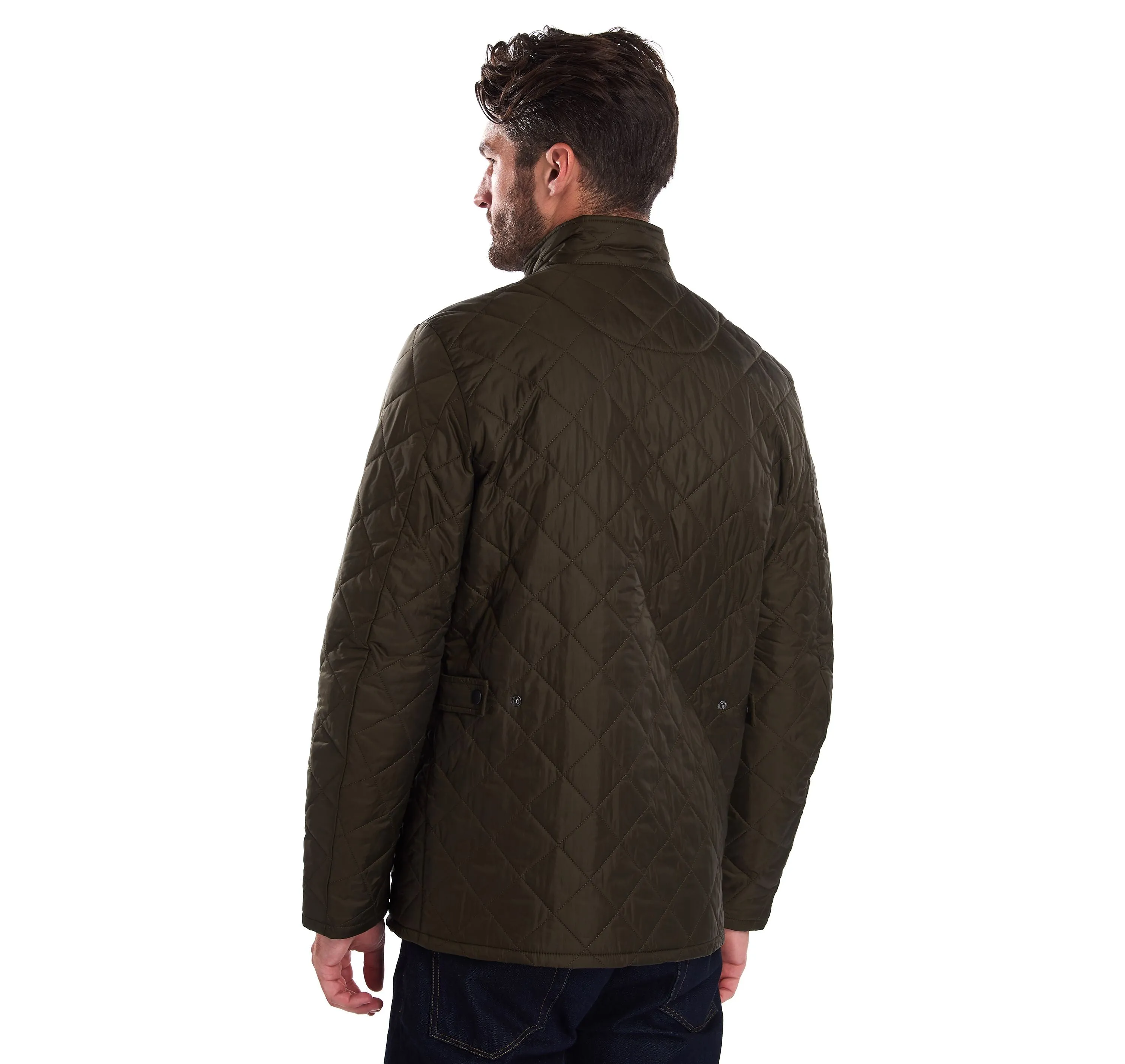 BARBOUR FLYWEIGHT CHELSEA QUILTED JACKET - OLIVE