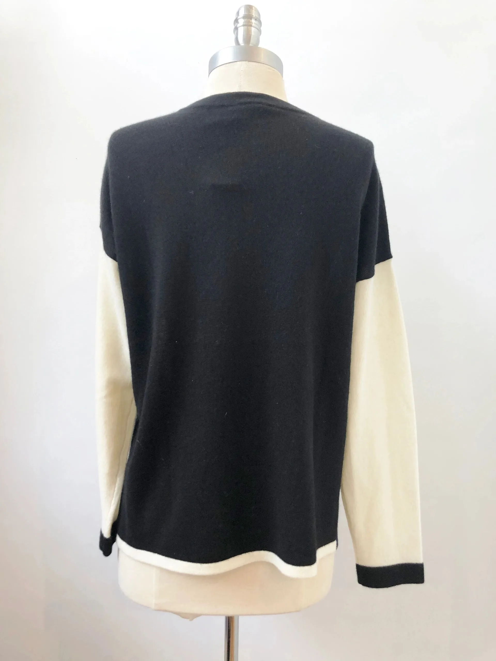 Belford Cashmere Two-Tone Sweater Size M