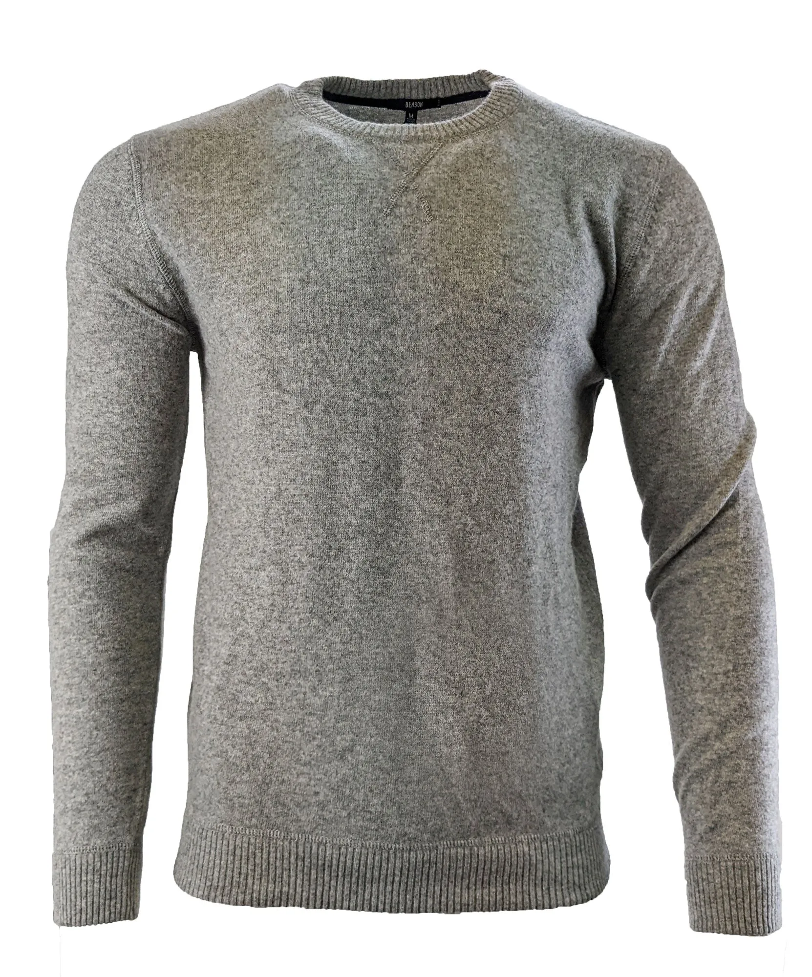 Benson Men's Grey Crew VCSW05 Size Medium NWT