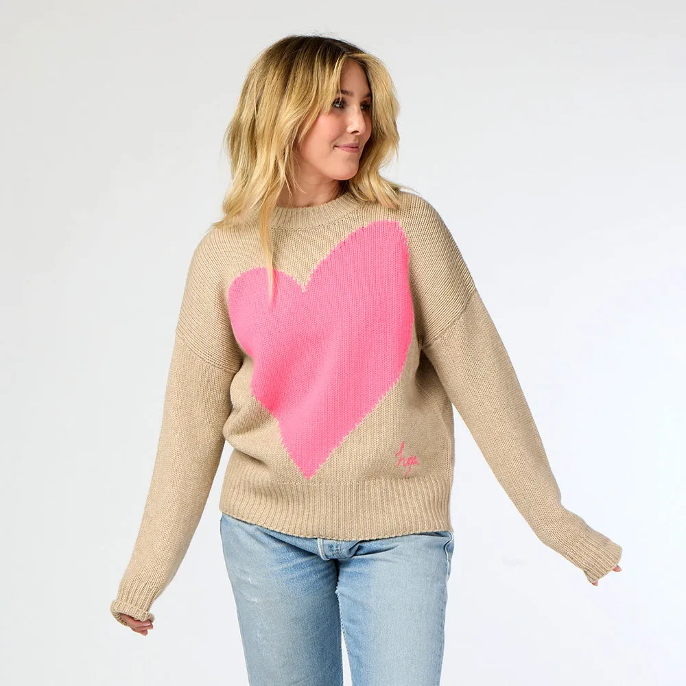 Benton Cashmere Sweater Imperfect Heart