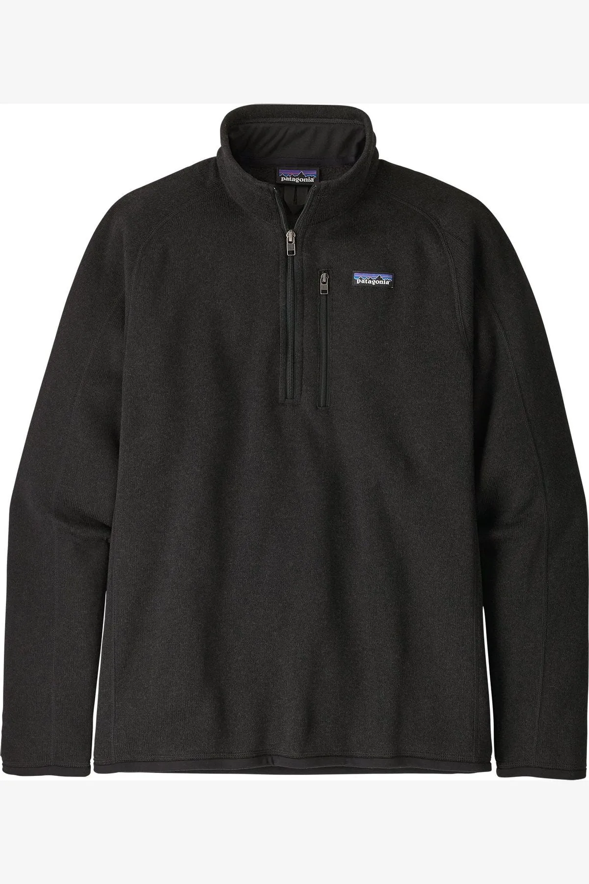 BETTER SWEATER 1/4 ZIP - BLACK