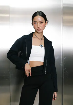 Biker Denim Jacket