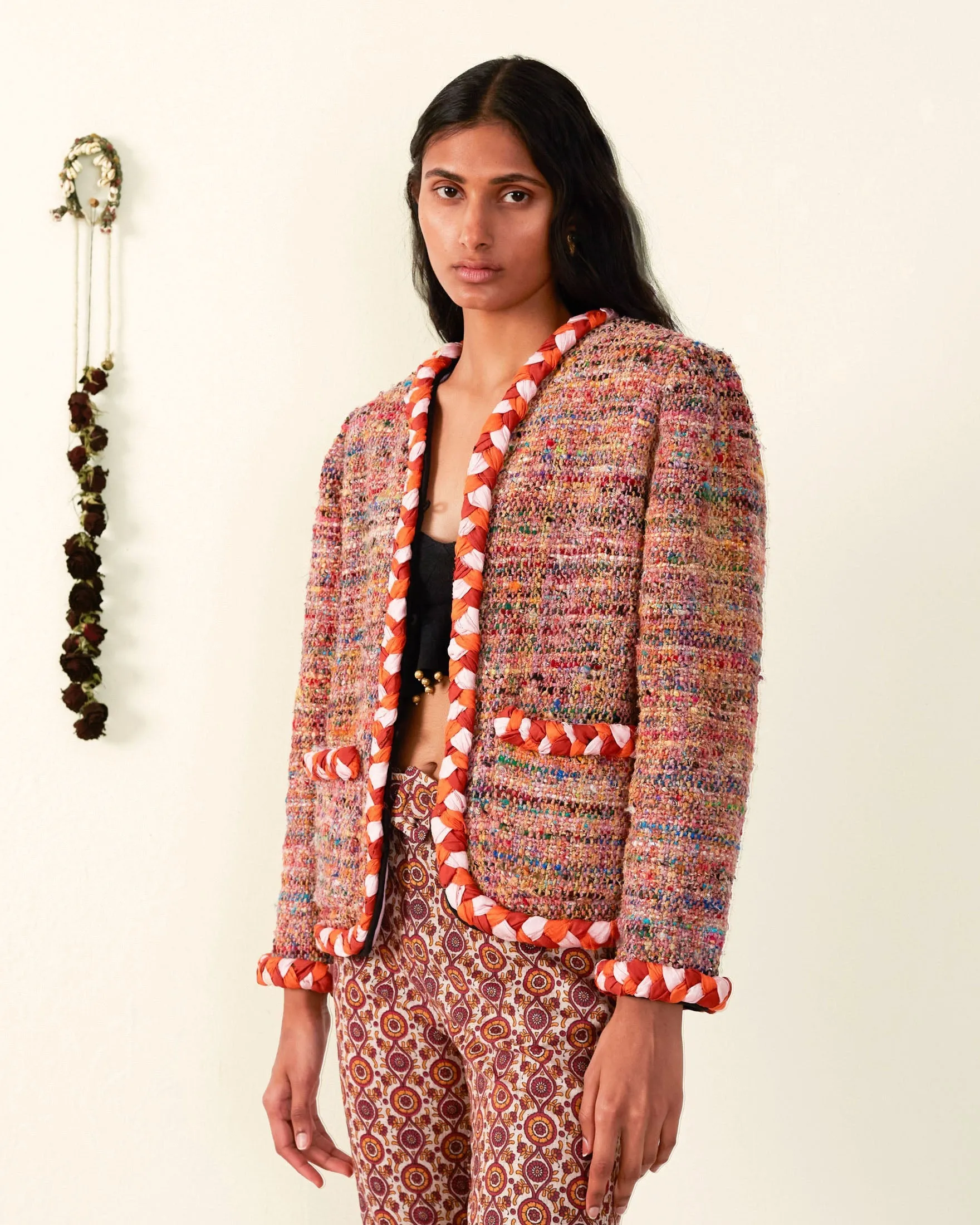 Billie Rose Dust Boucle Jacket