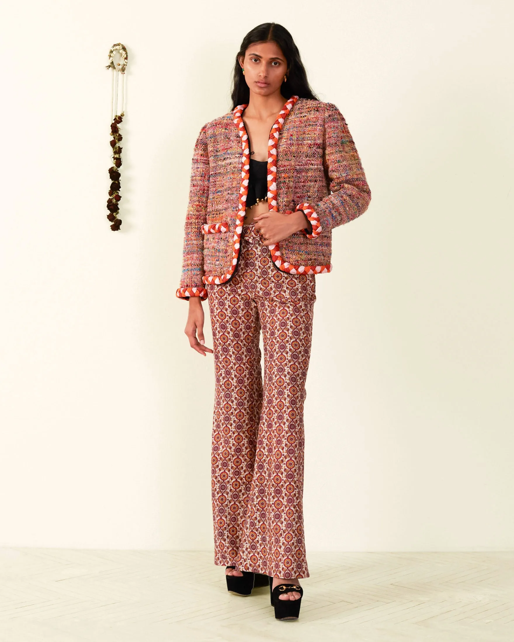 Billie Rose Dust Boucle Jacket