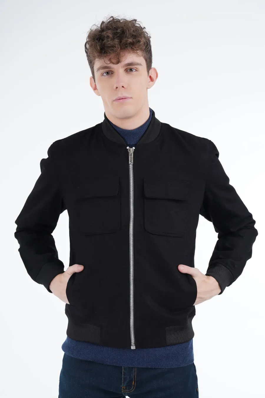 Black Serge Jacket