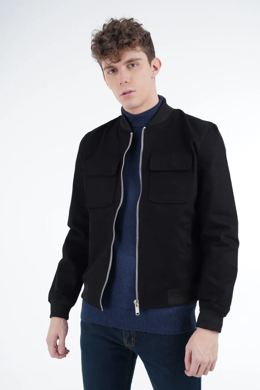 Black Serge Jacket