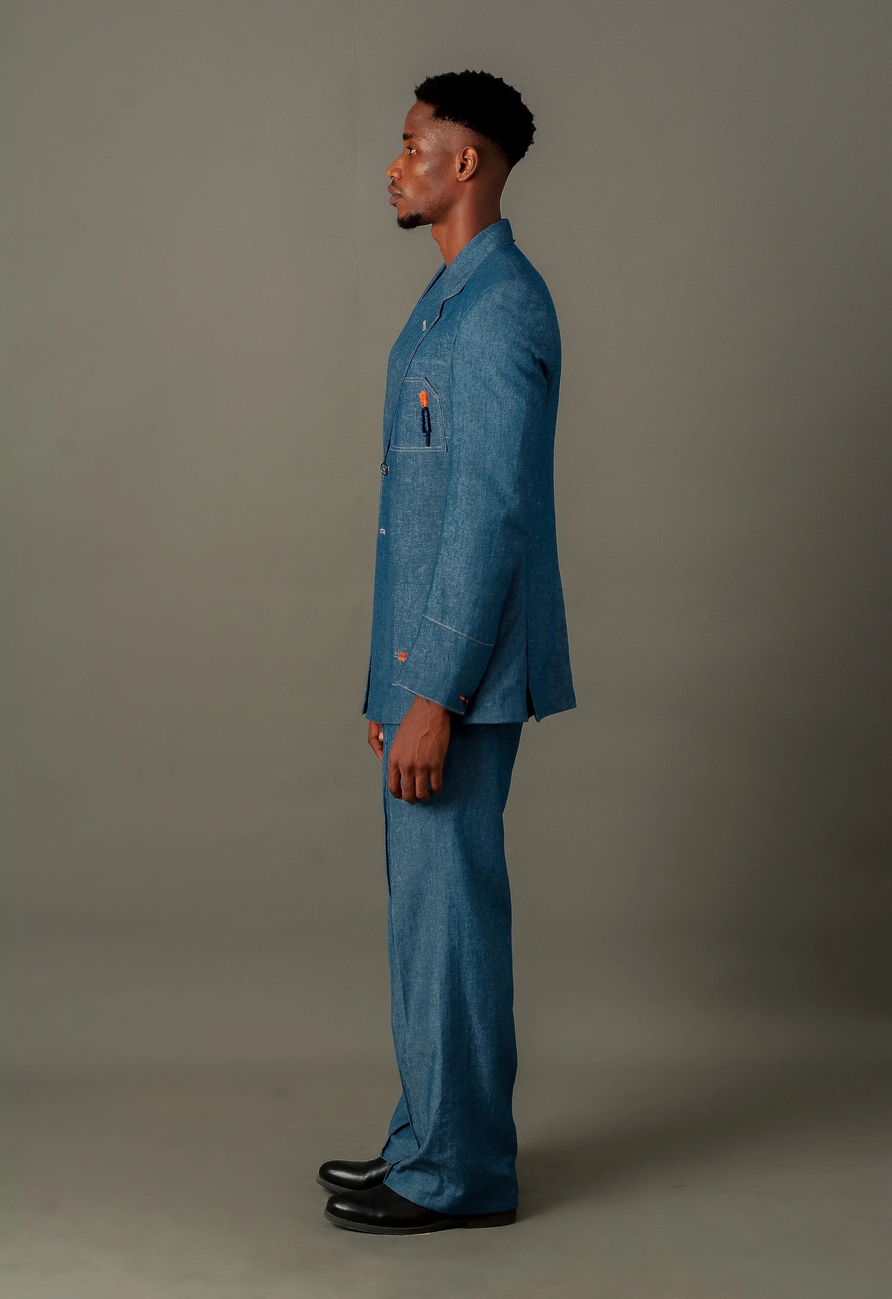 Borno Nomad Denim Suit