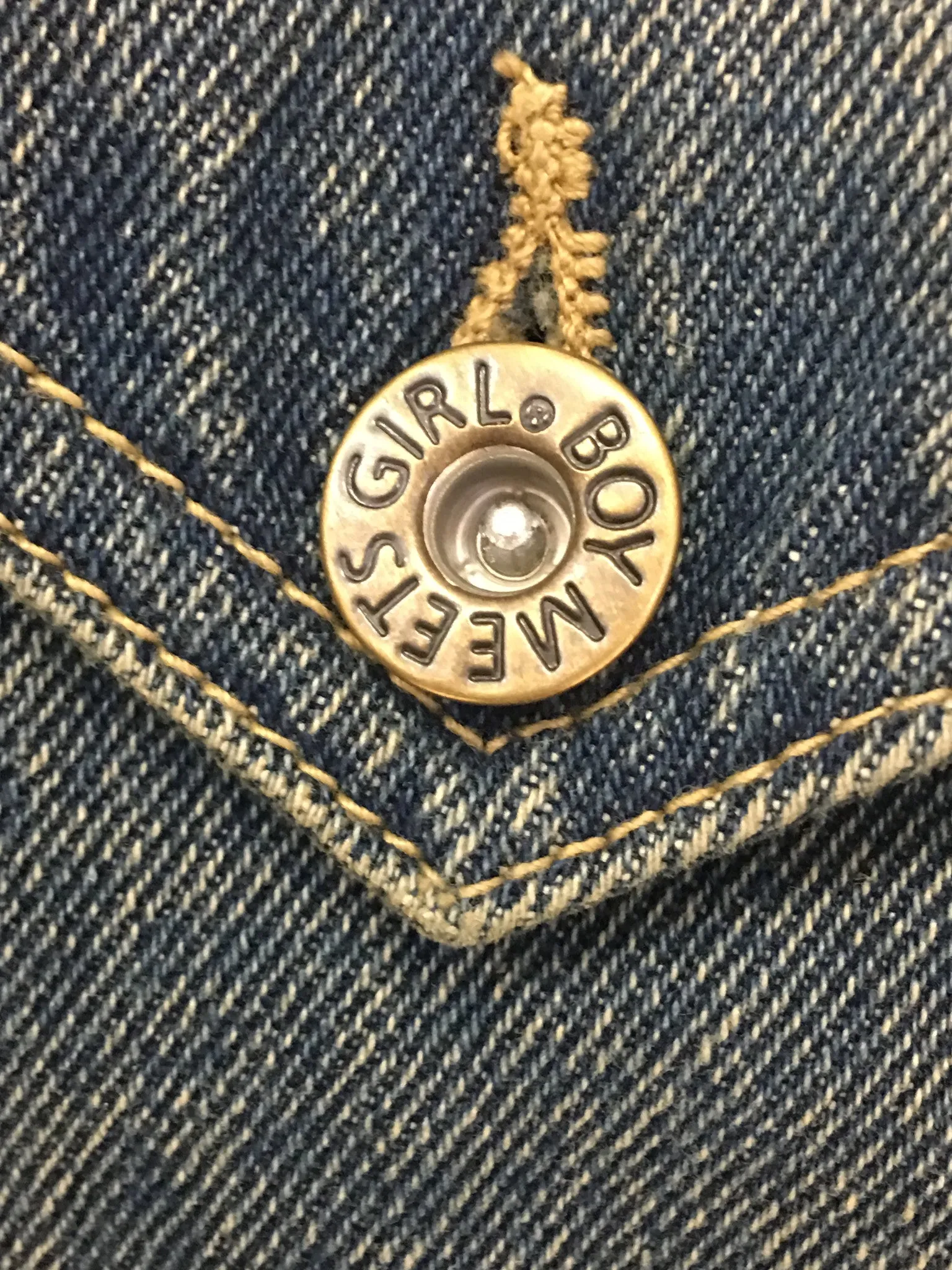 BOY MEETS GIRL® Lasting Joy Over-sized Denim Jacket