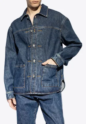 Button-Up Denim Jacket