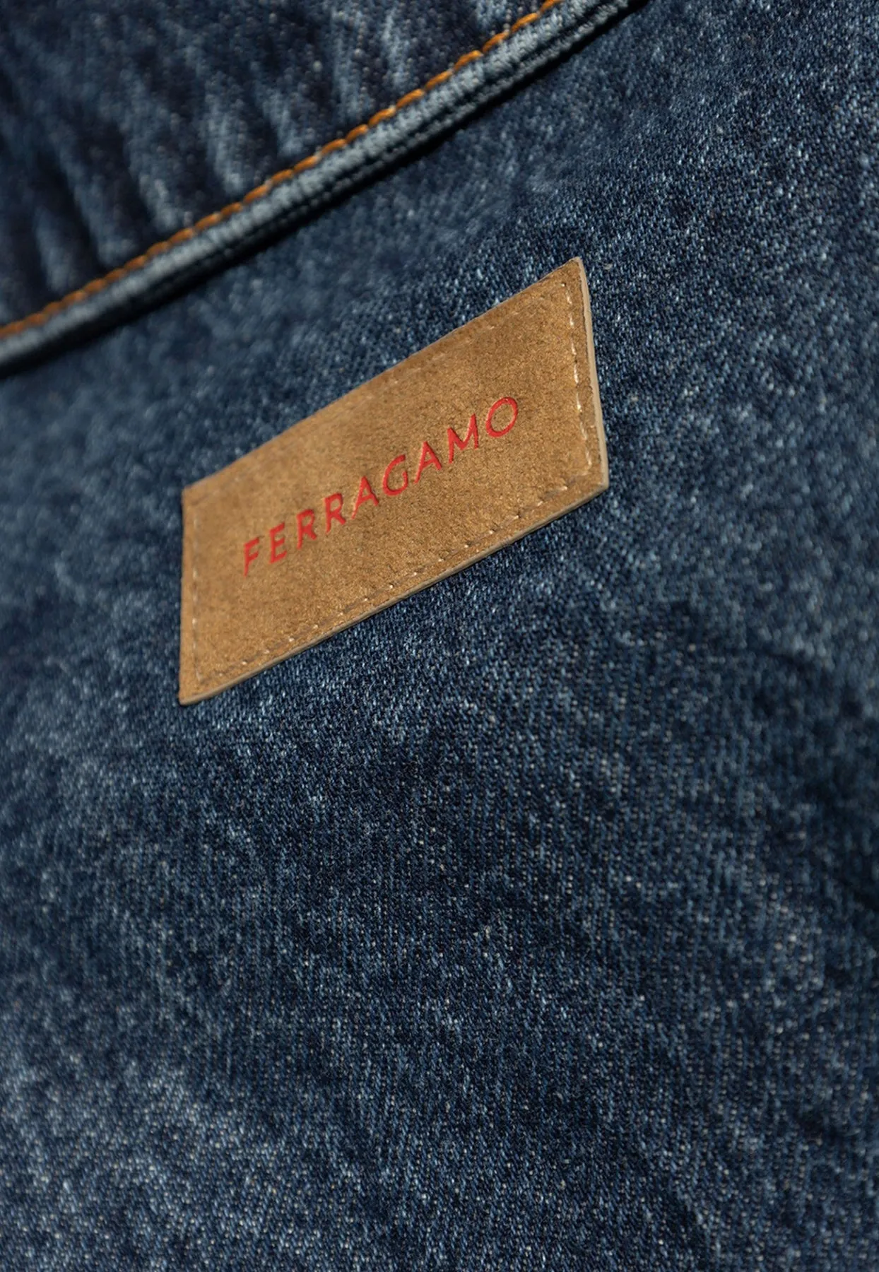 Button-Up Denim Jacket