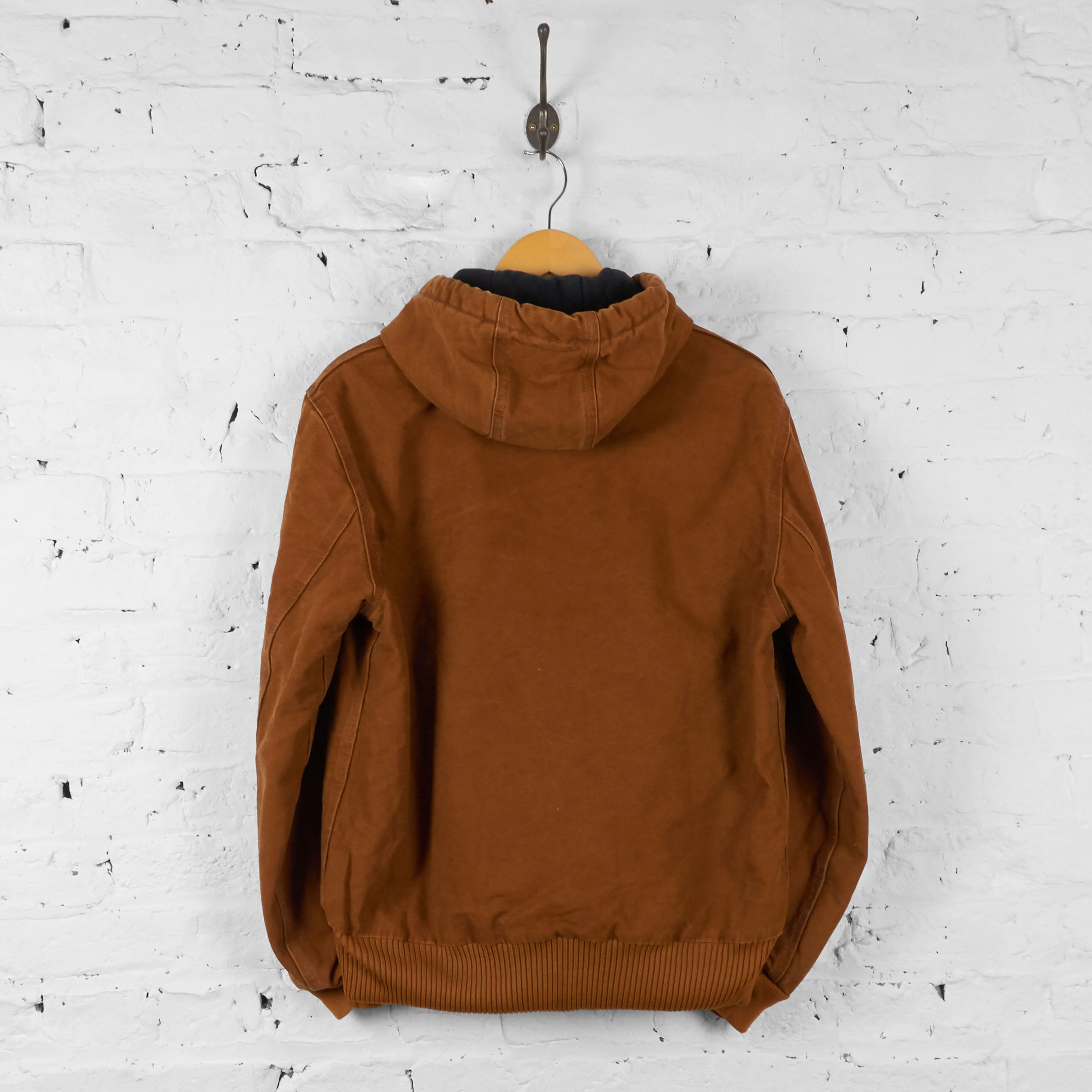 Carhartt Hooded Work Jacket - Brown - S