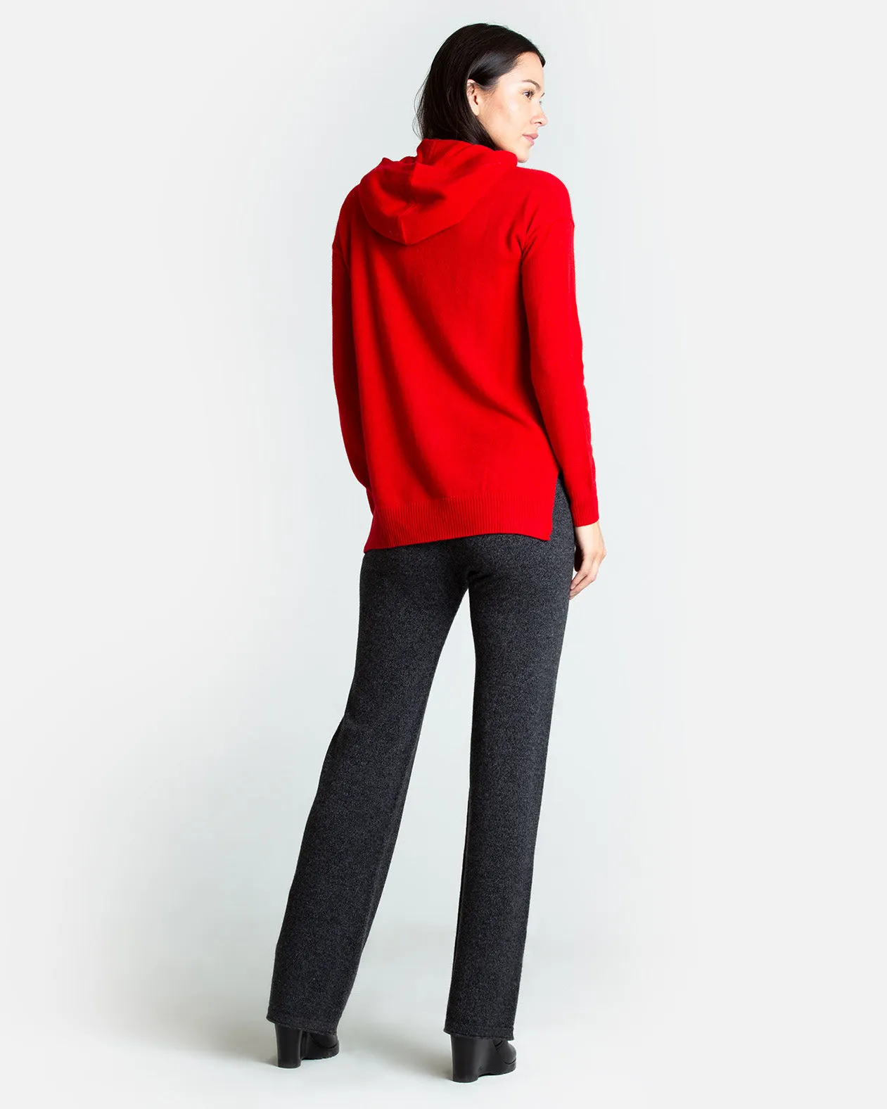 Carly Cashmere Pullover w/ Hood