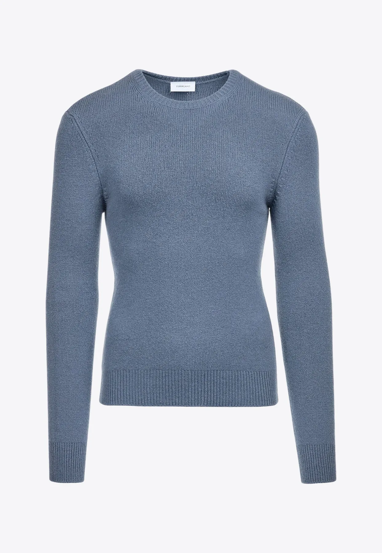 Cashmere-Blend Crewneck Sweater