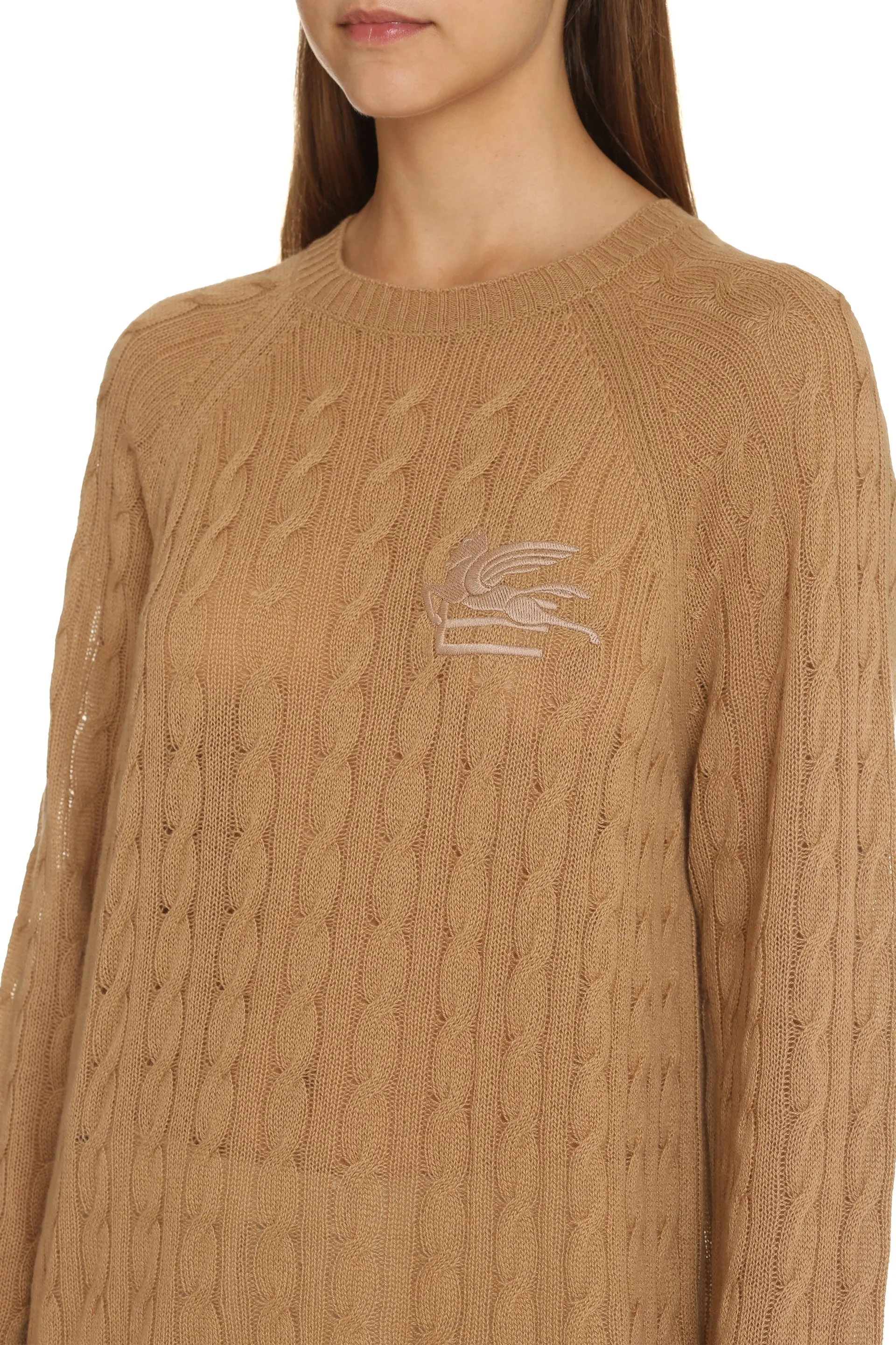 Cashmere crew-neck sweater