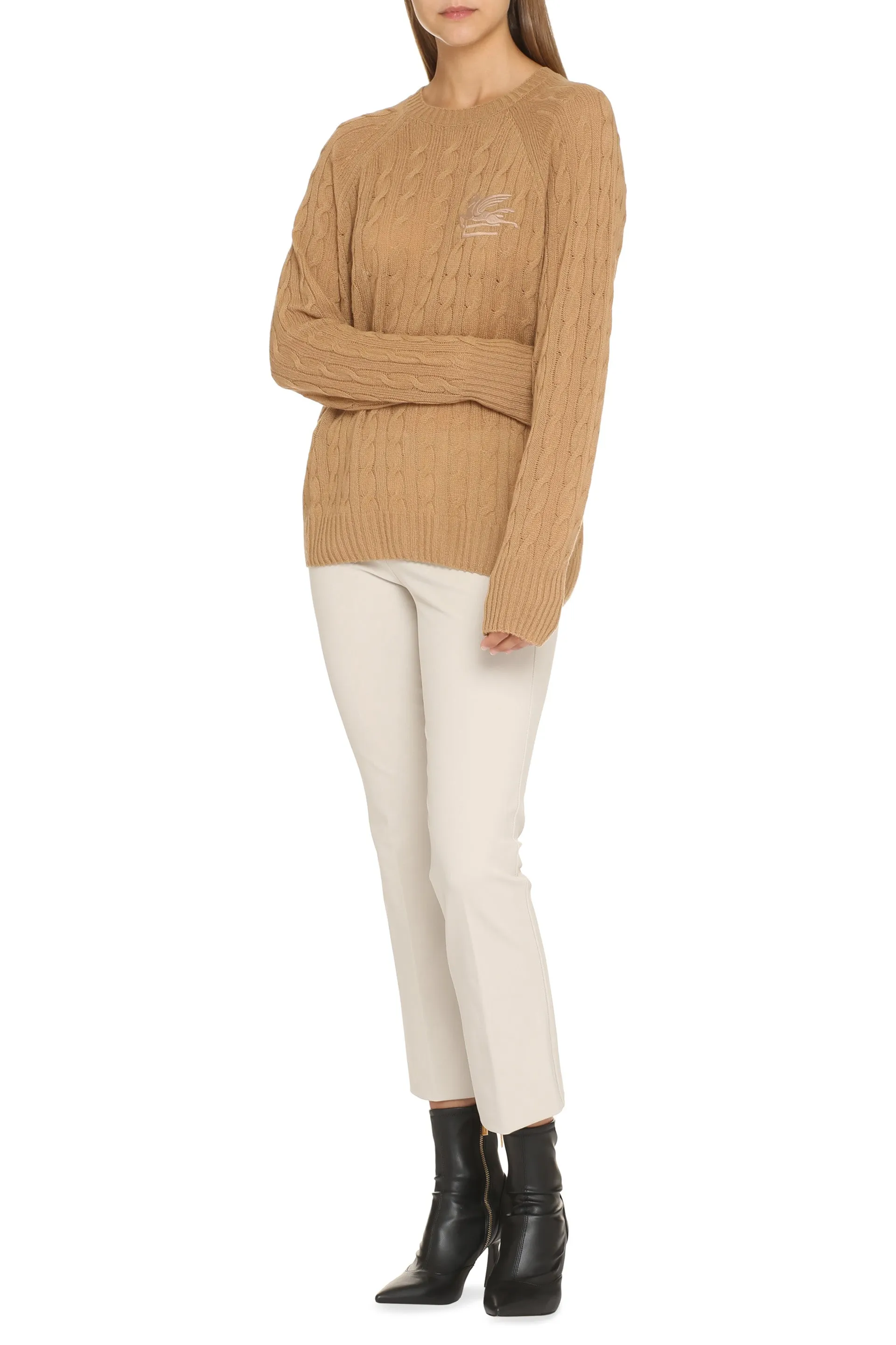 Cashmere crew-neck sweater