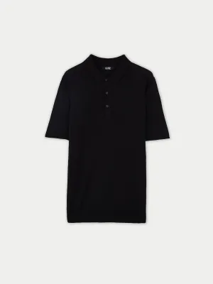 Cashmere Silk Polo Shirt