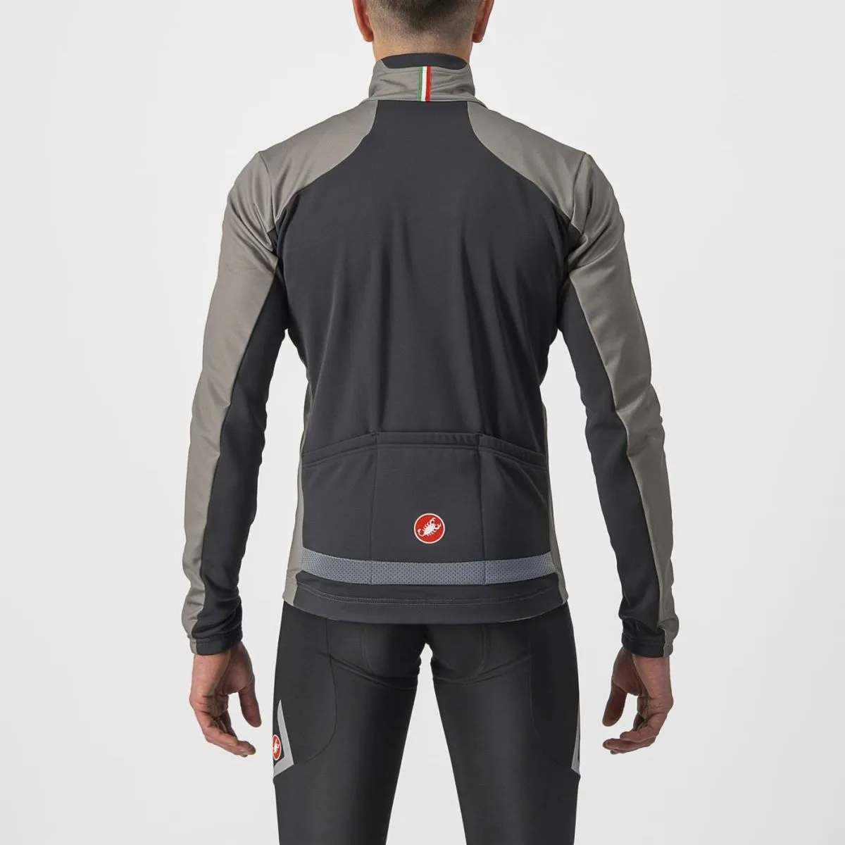 Castelli Jacket Transition 2 Light Black/Dark Gray-Silver Reflex