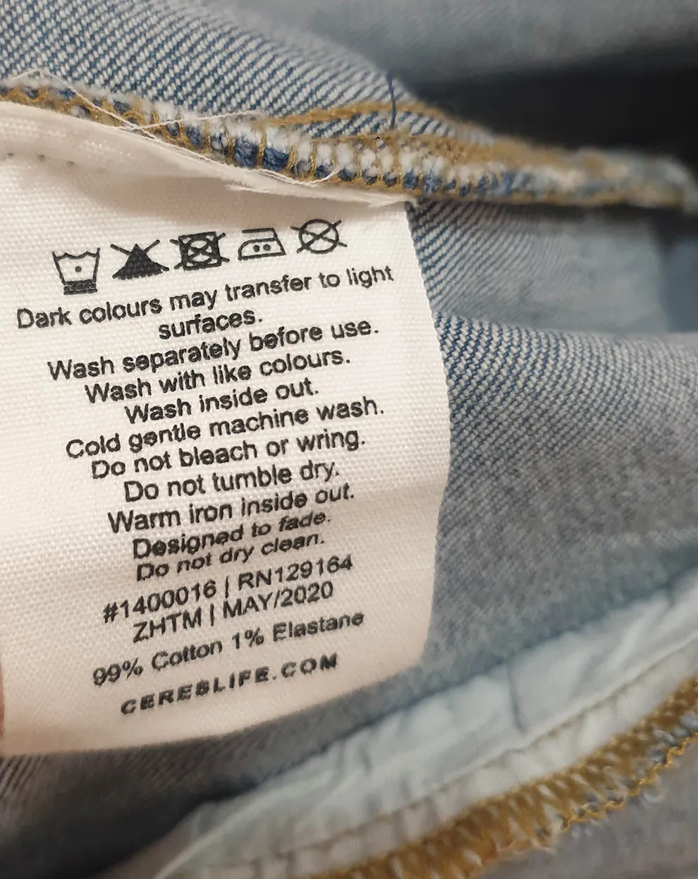 Ceres Life denim jacket size L/XL