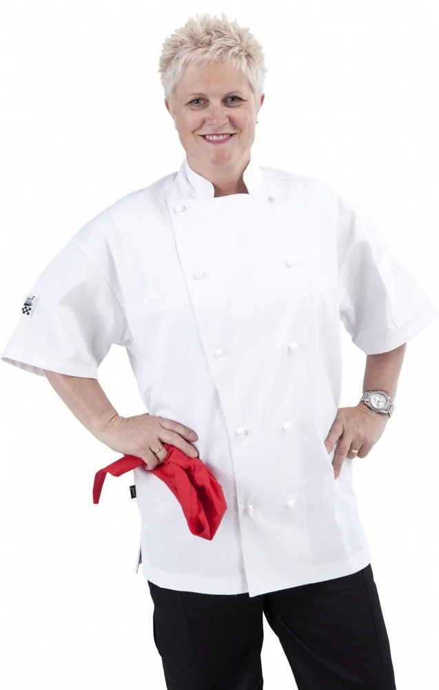 Chef Revival - Classic White Short Sleeve Chef Jacket