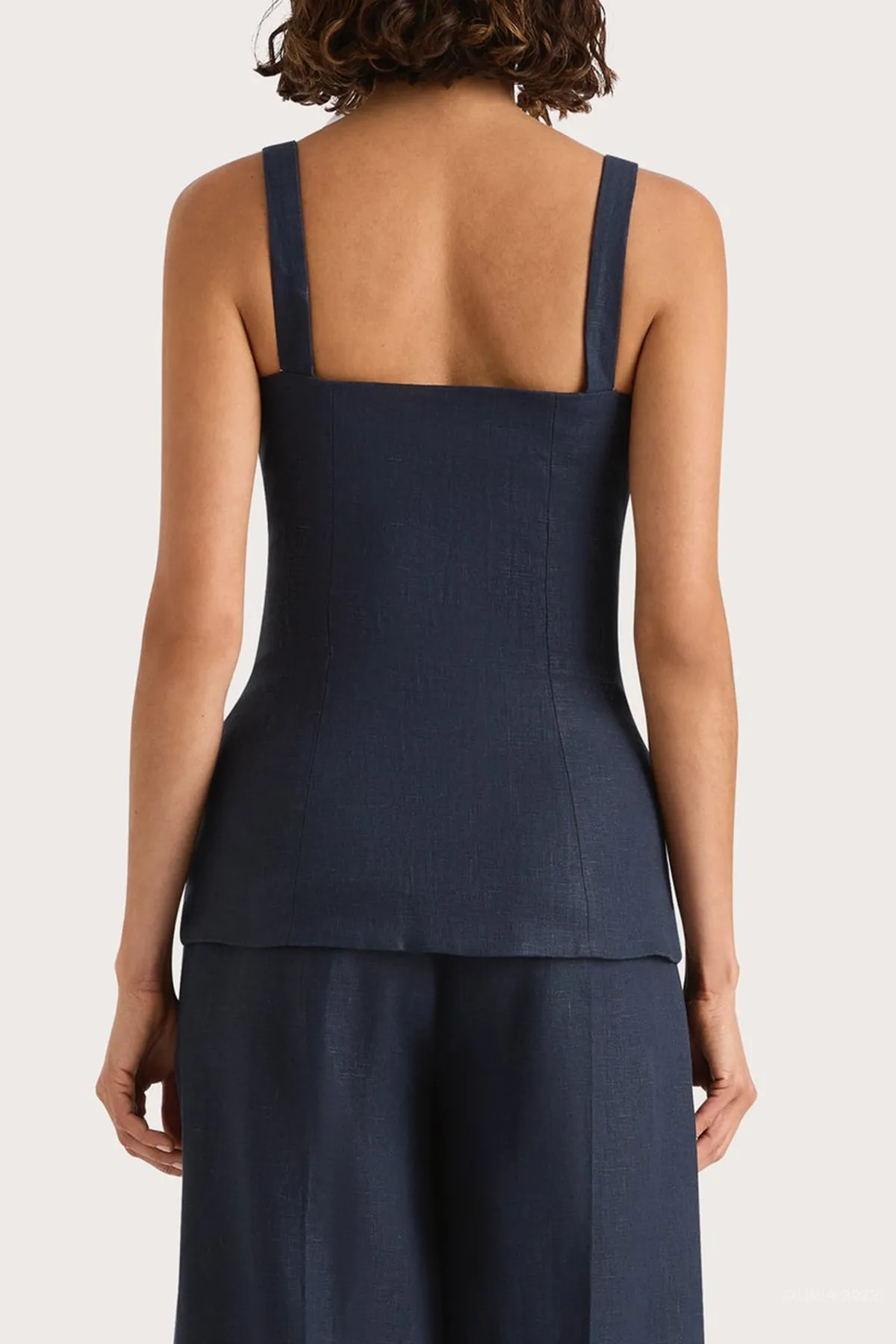 Corbiere Vest in Navy