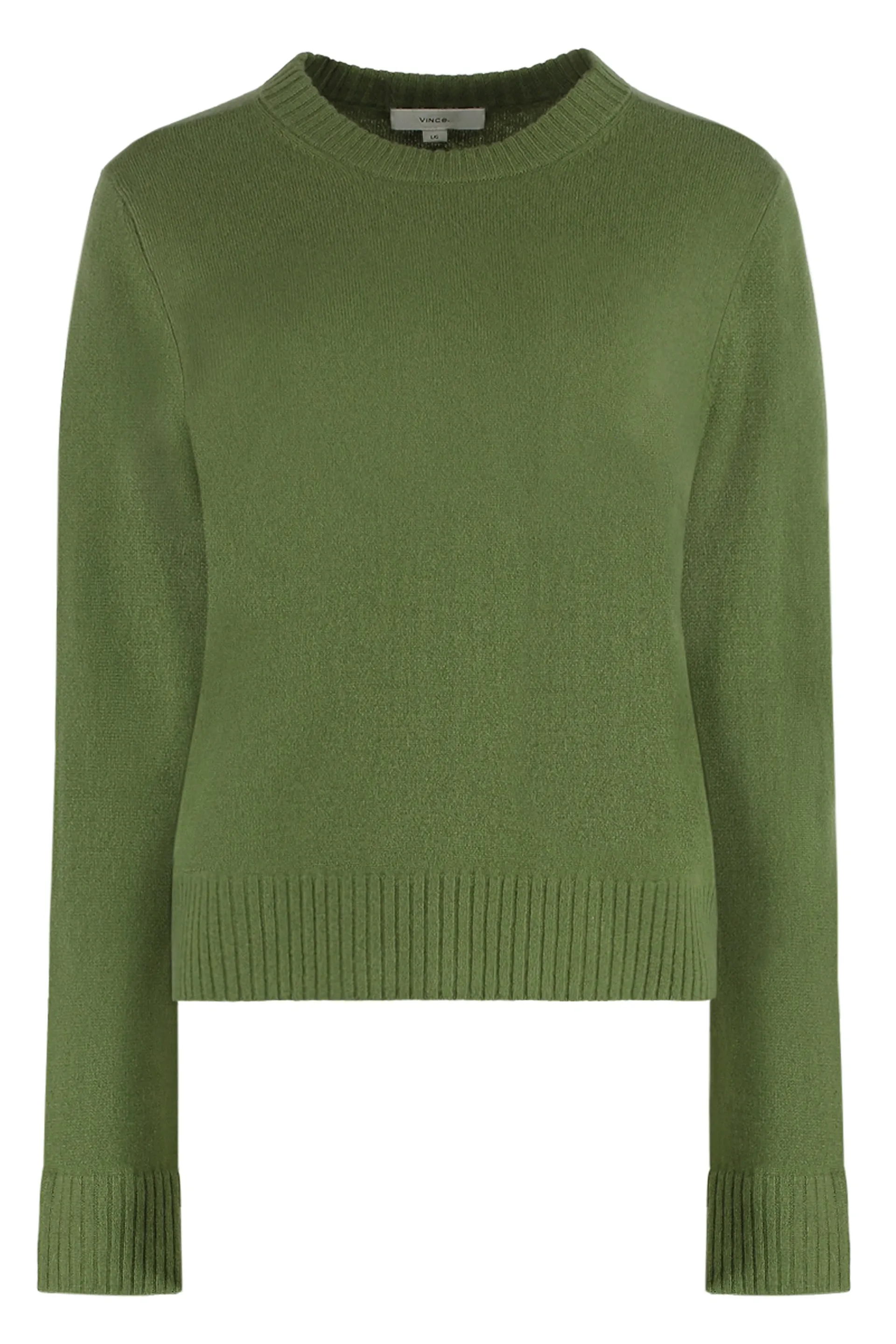 Crew-neck cashmere sweater