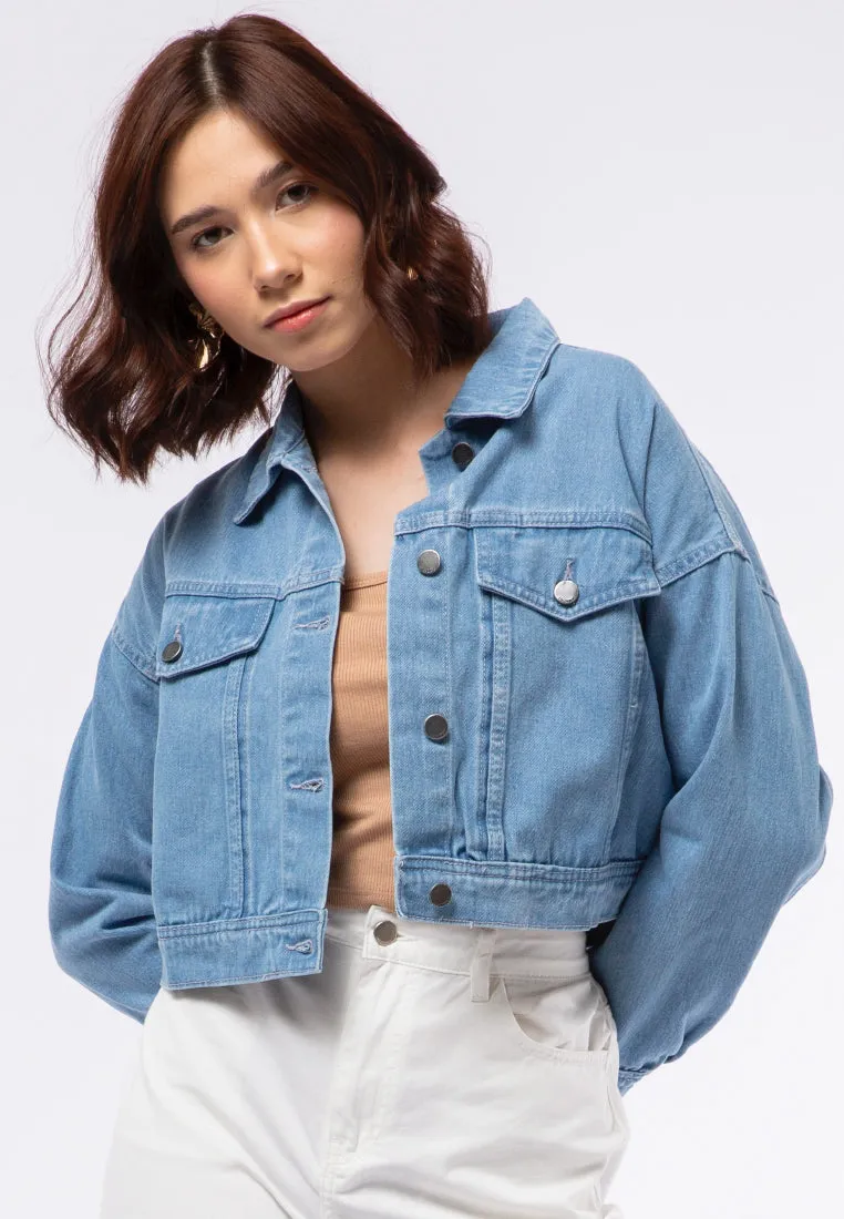 Crop Denim Jacket
