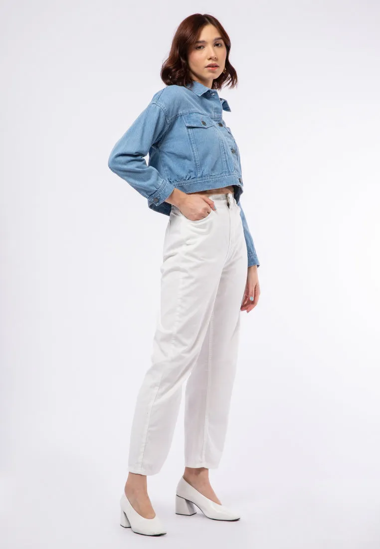 Crop Denim Jacket