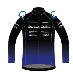 Custom Thermal Jacket - Riverside Rollers CX Black
