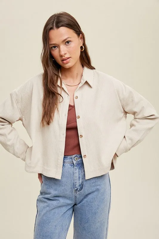 Dakota Crop Shacket