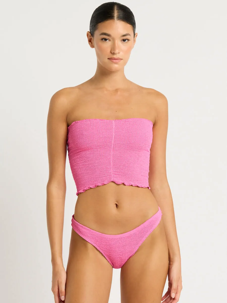 Dara Top/Skirt in Candy Pink Recycled