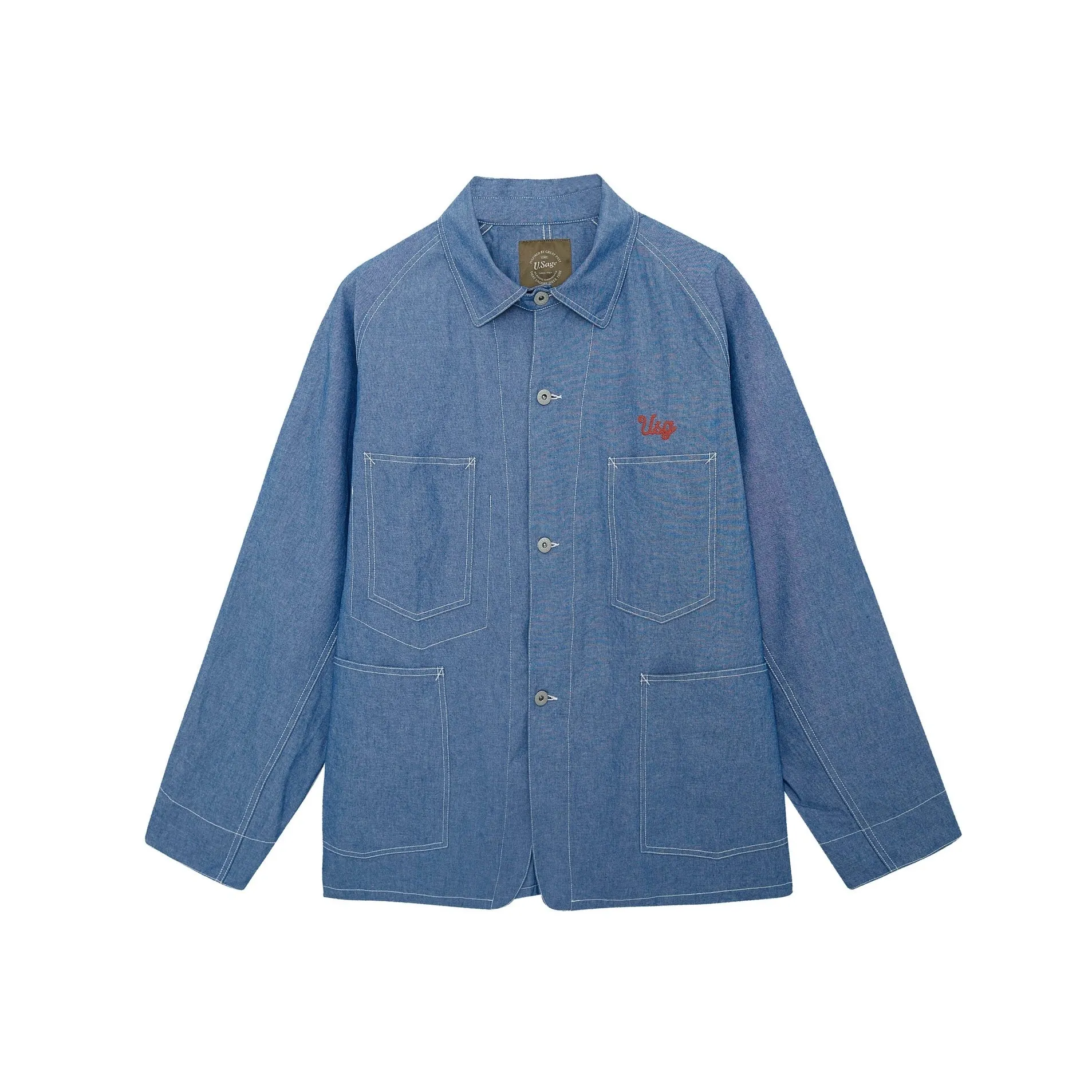 Denim Blue Engineer Jacket