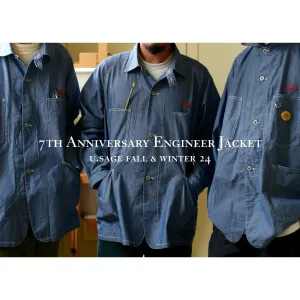 Denim Blue Engineer Jacket