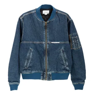 Denim Bomber Jacket