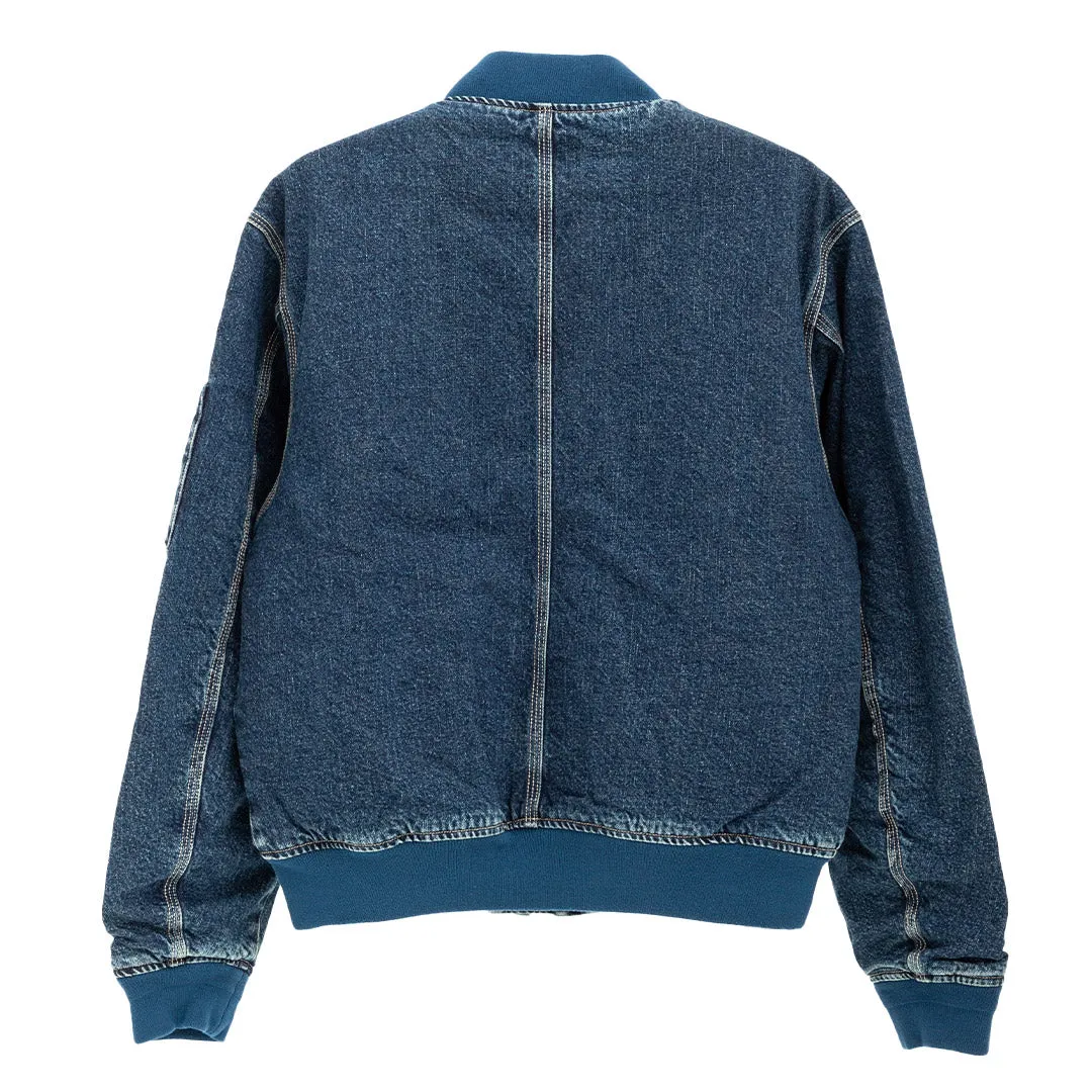 Denim Bomber Jacket