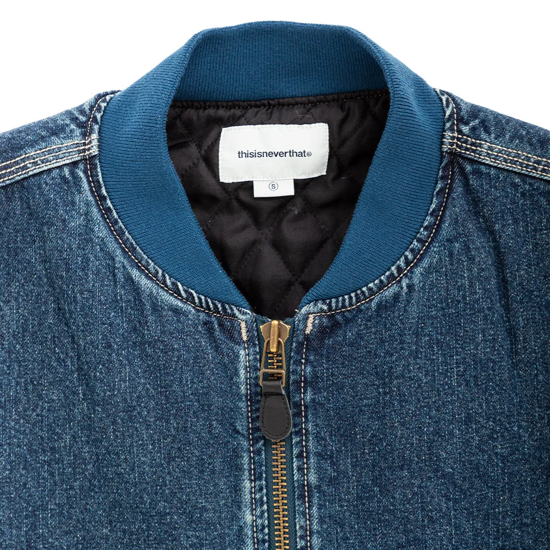 Denim Bomber Jacket