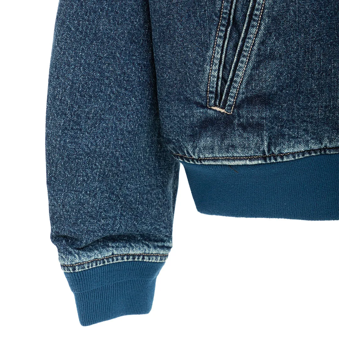 Denim Bomber Jacket